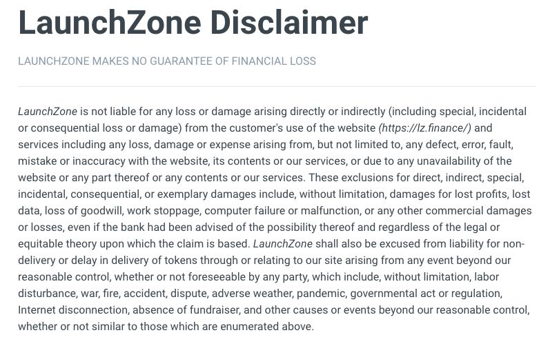 LaunchZone (LZ.finance) tweet media