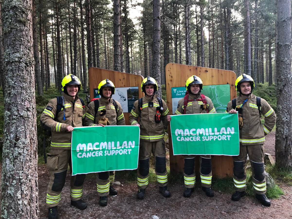 AviemoreFire's tweet photo. They did it 🤩👏 
Incredible effort from the five Aviemore Firefighters and an amazing amount of money raised for @macmillancancer. We are all really proud of you!
https://t.co/Ipw1TXRubp https://t.co/cFH6Jyc7LS