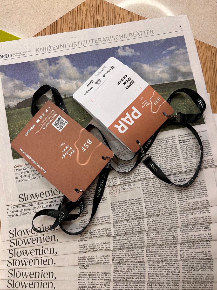 👉Excited to be one of the panellists at "Solidarity for Global Security" at #BSF2023 🇪🇺🌎 Looking forward to insightful discussions and valuable networking opportunities🤝 
Let's shape the future together❗️❗️
#BSF2023 #Networking #GlobalDialogue