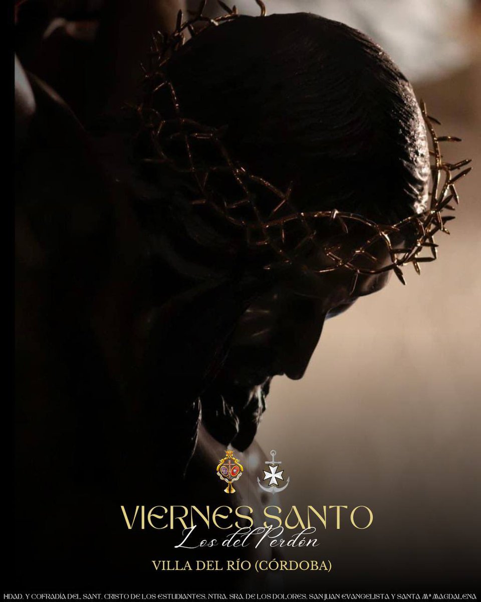 LosdelPerdon's tweet photo. El pasado 27 de agosto se procedió a la firma del contrato que nos une a la Hermandad Y Cofradía del Sant. Cristo de los Estudiantes, Ntra. Sra. de los Dolores, San Juan Evangelista y Santa Mª Magdalena de Villa del Río (Córdoba) para el próximo Viernes Santo de 2024. https://t.co/CbQXLy9uPN