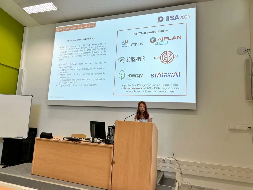 🤝 The joint work of <a href="/AI4Copernicus/">AΙ4Copernicus</a> with ICT49 cluster of projects was presented at IISA 2023 in Volos, Greece.
📄 The <a href="/inergy_h2020/">I-NERGY</a> project presented the joint paper that showcases work conducted, results of cluster collaboration and Open Calls outcomes.
buff.ly/3qLaHwL