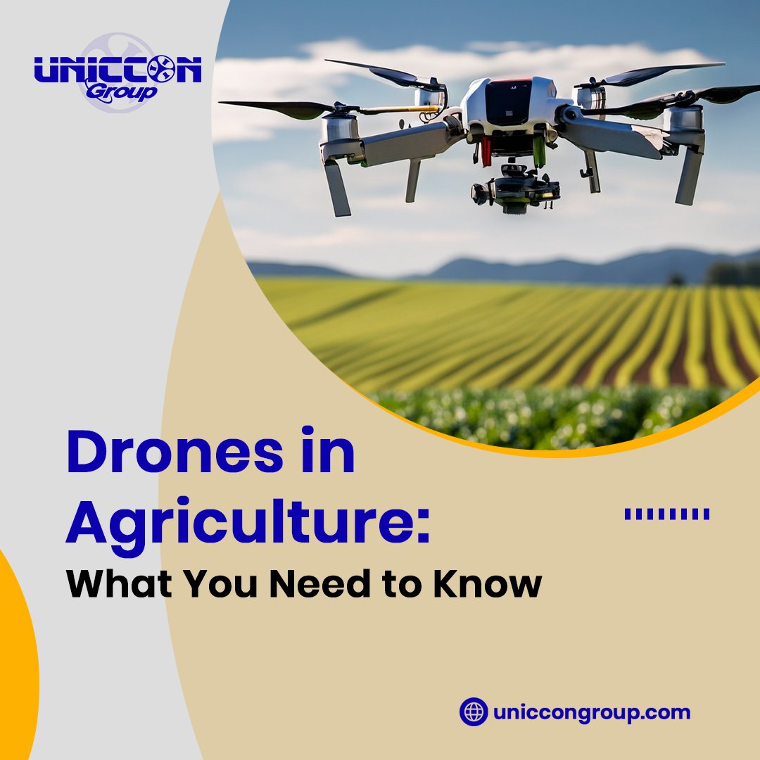 uniccongroup's tweet image. Overtime, modern technology integration has caused a significant transformation in the agriculture sector. One such innovations is the use of drones in farming.
In today's newsletter, we discuss in detail the use of drones in agriculture. 

linkedin.com/pulse/drones-a…