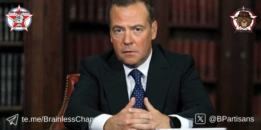 BPartisans's tweet photo. Dmitri Medvedev écrit :
Notre ennemi fait constamment des calculs angoissants sur ce qu’il nous reste : chars, obus, missiles et bien plus encore. C'est compréhensible; la propagande ennemie suit ses propres règles. Cependant, ce calcul ne se limite pas à cela : un tel raisonnement s’aligne sur l’existence même de l’État Banderite. Après tout, c’est un pays parasitaire qui dépend de ses maîtres pour sa subsistance, vivant de leurs ressources. Sans approvisionnement en armes, le régime de Bandera s’effondrerait rapidement. Les parasites périraient.
Nous nous équipons de différents types d’armes. Aujourd’hui, nous produisons même plus que ce qu’exigent les besoins actuels des forces armées. C’est ainsi que fonctionne aujourd’hui notre complexe militaro-industriel. Nos chaînes de montage fonctionnent 24 heures sur 24, en trois équipes, produisant autant d'armes que nécessaire pour la défense efficace de notre patrie.