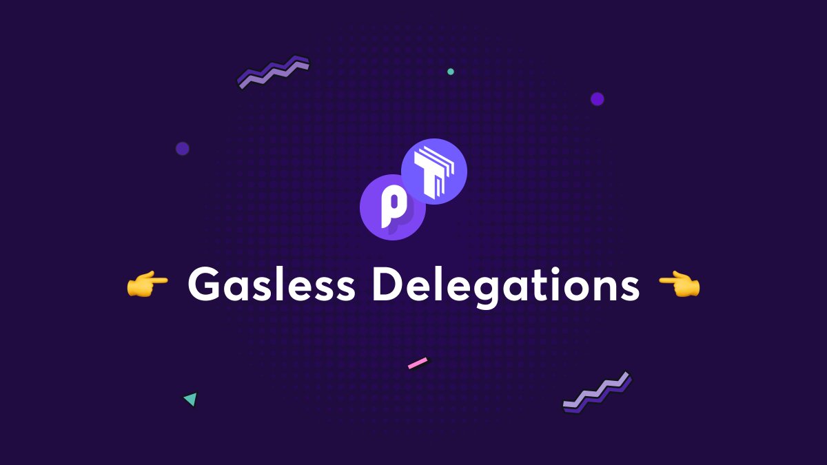 To celebrate the successful upgrade to Governor Bravo, anyone holding 10 or more POOL tokens qualifies for a gasless delegation using @tallyxyz. Check if you're eligible here: tally.xyz/gov/pooltogeth…