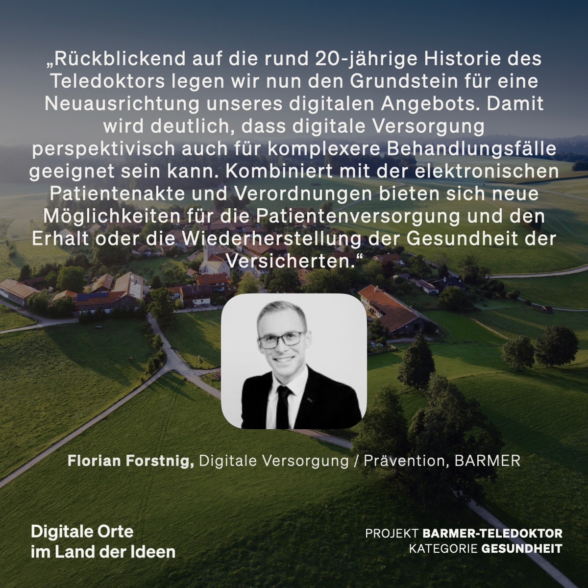 Land der Ideen (@land_der_ideen) on Twitter photo Der BARMER-Teledoktor bietet digitale Gesundheitsversorgung für ländliche Regionen – und ist Finalist in der Kategorie #Gesundheit beim #DigitaleOrte2023-Wettbewerb 👉 land-der-ideen.de/wettbewerbe/di… <a href="/DtGlasfaser/">Deutsche Glasfaser</a> <a href="/hiig_berlin/">HIIG Berlin</a> <a href="/CZ_Stiftung/">Carl-Zeiss-Stiftung</a> <a href="/DLTonline/">LANDKREISTAG</a> <a href="/DanielaKluckert/">Daniela Kluckert</a> <a href="/bmdv/">Bundesministerium für Verkehr</a> <a href="/BARMER_Presse/">BARMER Presse</a> Der BARMER-Teledoktor bietet digitale Gesundheitsversorgung für ländliche Regionen – und ist Finalist in der Kategorie #Gesundheit beim #DigitaleOrte2023-Wettbewerb 👉 land-der-ideen.de/wettbewerbe/di… <a href="/DtGlasfaser/">Deutsche Glasfaser</a> <a href="/hiig_berlin/">HIIG Berlin</a> <a href="/CZ_Stiftung/">Carl-Zeiss-Stiftung</a> <a href="/DLTonline/">LANDKREISTAG</a> <a href="/DanielaKluckert/">Daniela Kluckert</a> <a href="/bmdv/">Bundesministerium für Verkehr</a> <a href="/BARMER_Presse/">BARMER Presse</a>