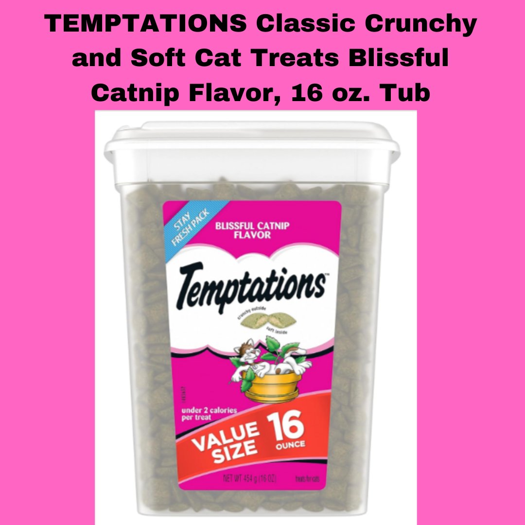 TEMPTATIONS MIXUPS Crunchy and Soft Cat Treats Surfer's Delight Flavor, 16 oz. Tub

#PetSupplies #Cats #Treats #Snacks #CrunchyTreats #SoftTreats #CatnipFlavor
#CatTreatsSurfer'sDelightFlavor

👉👉Click Here: petandkitchen.blogspot.com/2023/08/tempta…