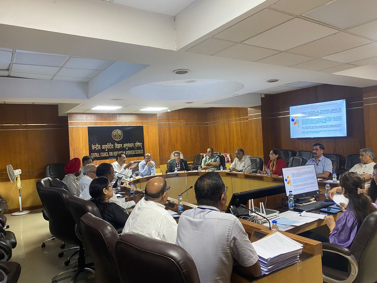 ForHomeopathy's tweet photo. The 2nd Meeting of Advisory Council for Homoeopathy, National Commission for Homoeopathy held on 25th August 2023, at commission's office at New Delhi. #NCH #MOA #BERH #HEB #MARBH https://t.co/9H2LQtpLWG