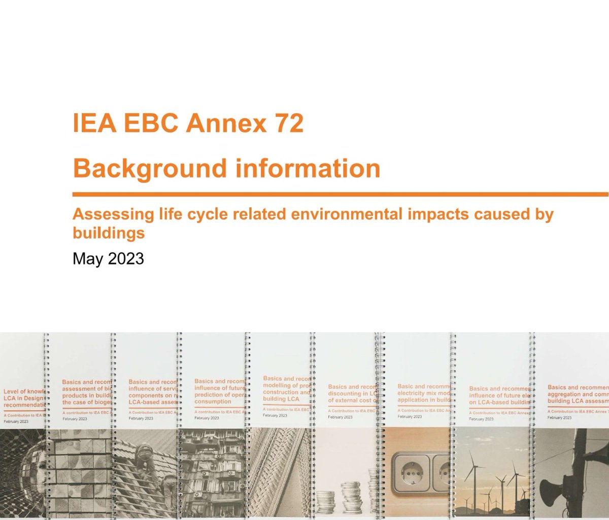 🏡🤓 You care about life cycle assessment #LCA of #buildings?
📑🤯 We just published more than 800 pages of #insights on the environmental #LifeCycleAssessment of buildings. Yes, you read that right. 1/