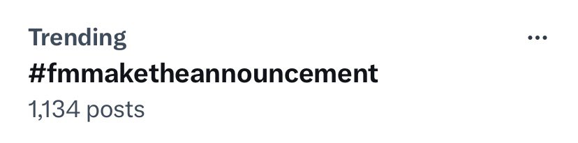 this acc pains me like boy said he’s been waiting for 3 YEARS!! he’s so popular and that company is not making any moves  #fmmaketheannouncement