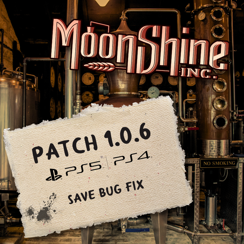 #PATCH 1.0.6 (on #PlayStation) is now implemented and should be ready on your #consoles in no time.

We've addressed problems with saving and now your game should work smoothly.
#Xbox Patch is worked on (requirements are more strict).
🥃 bit.ly/ps-ms 
#IndieGames