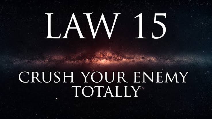 📚🔥 Uncover the art of crushing your enemies without their awareness.

 Join me as we delve into Law 15 of 'The 48 Laws of Power.' 

Learn how to outmanoeuvre adversaries quietly and emerge victorious. 

Follow @sgathecaKE for insights! #PowerLaws #ReadWithMe 🌟📖