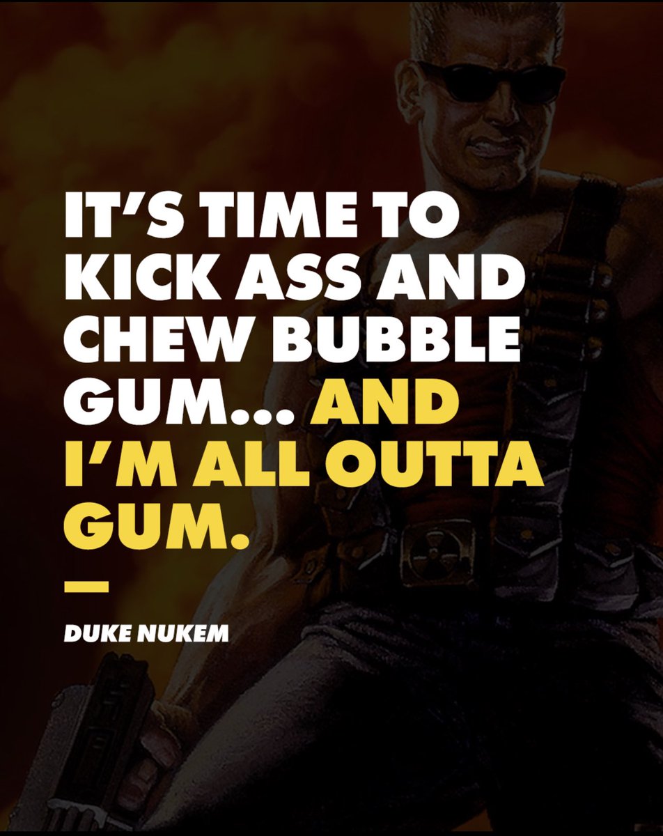 StrongGamers's tweet photo. 'It's time to kick ass and chew bubble gum, and I'm all outta gum!'

Don't miss out on our epic new products this week – gear up like a true Stronggamer!

https://t.co/w6Po9sJCqP

𝘽𝙚 𝙮𝙤𝙪𝙧 𝙤𝙬𝙣 𝙃𝙚𝙧𝙤.

#MondayMotivation #StronggamersSupplements #gym #fitness #gaming 🛒 https://t.co/ADYM0bYUtQ