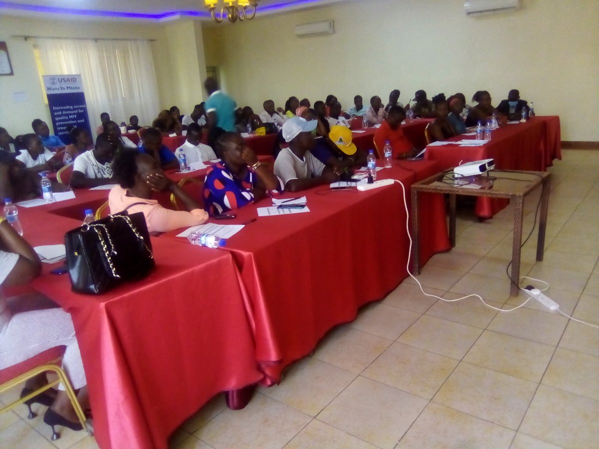 QUARTERLY REVIEW MEETING
Today,@Keeping Alive Societies’ Hope -KASH  meets with the Peer Educators of key and marginalized populations, steered by its Program Manager, Martha.

KEY OBJECTIVES
1. To review program performance.
2. Highlight key challenges during implementation.