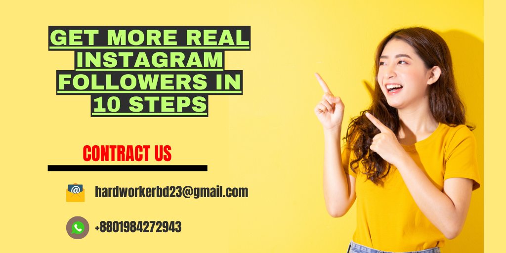 hardworkerbd's tweet image. 🚀 Boost your Instagram game! 📸 Follow these 10 simple steps to gain REAL followers fast! From engaging content to strategic hashtags, learn the secrets to growing your IG presence. 📈 Say goodbye to ghost followers! 👻 #InstagramGrowth #RealFollowers #SocialMediaSuccess
