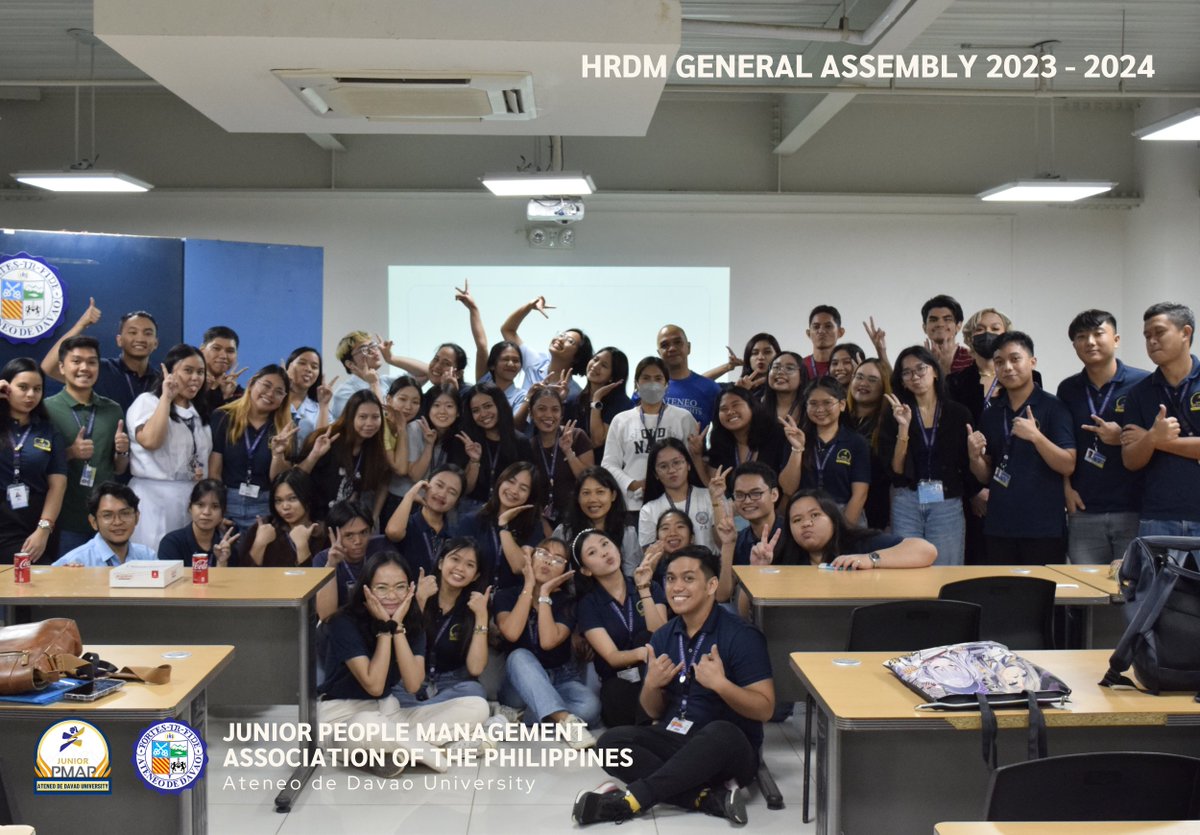 JPMAP_AdDU's tweet photo. 𝐋𝐎𝐎𝐊 | 𝐇𝐑𝐃𝐌 𝐆𝐄𝐍𝐄𝐑𝐀𝐋 𝐀𝐒𝐒𝐄𝐌𝐁𝐋𝐘 𝟐𝟎𝟐𝟑 - 𝟐𝟎𝟐𝟒

Here are the highlights from HRDM GENERAL ASSEMBLY 2023 - 2024 that took place last August 25, 2023

#AdDUHRDM https://t.co/uqL5YlfJYe