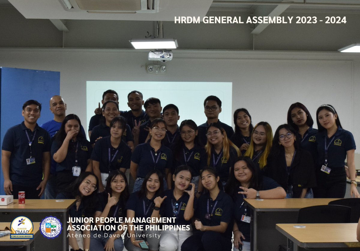 JPMAP_AdDU's tweet photo. 𝐋𝐎𝐎𝐊 | 𝐇𝐑𝐃𝐌 𝐆𝐄𝐍𝐄𝐑𝐀𝐋 𝐀𝐒𝐒𝐄𝐌𝐁𝐋𝐘 𝟐𝟎𝟐𝟑 - 𝟐𝟎𝟐𝟒

Here are the highlights from HRDM GENERAL ASSEMBLY 2023 - 2024 that took place last August 25, 2023

#AdDUHRDM https://t.co/uqL5YlfJYe