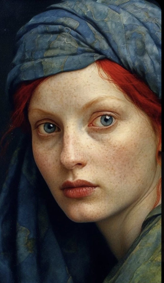 Louise Camille Fenne🎨 born in Denmark, 1972. She attended the Florence Academy of Art in Italy where she studied traditional drawing and painting techniques.