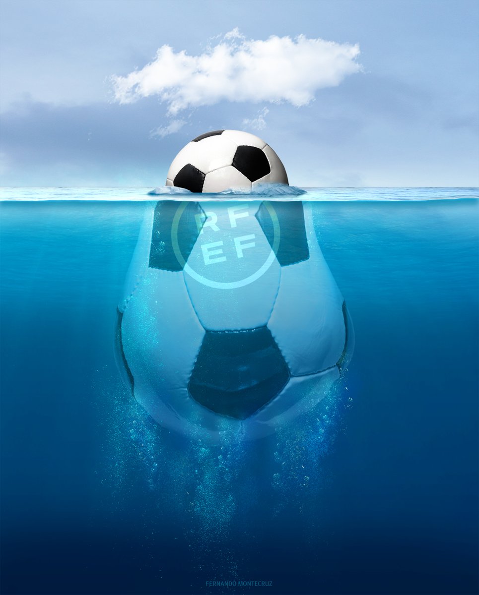 La punta del iceberg?...
#RFEF ⚽️
#Futbol