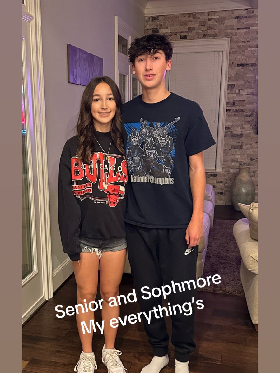 Senior year for @cody_poythress  and Sophomore for my baby <a href="/riley_poythress/">Riley Poythress</a>  proud dad 💙💙