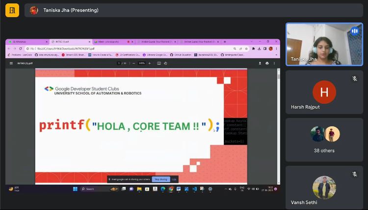 gdsc_usar's tweet image. The GDSC First Meet may have ended, but the connections and insights we've gained will fuel our tech journey ahead. Exciting things await on this path of innovation!
#CodeTheFuture #GDSCFirstMeet