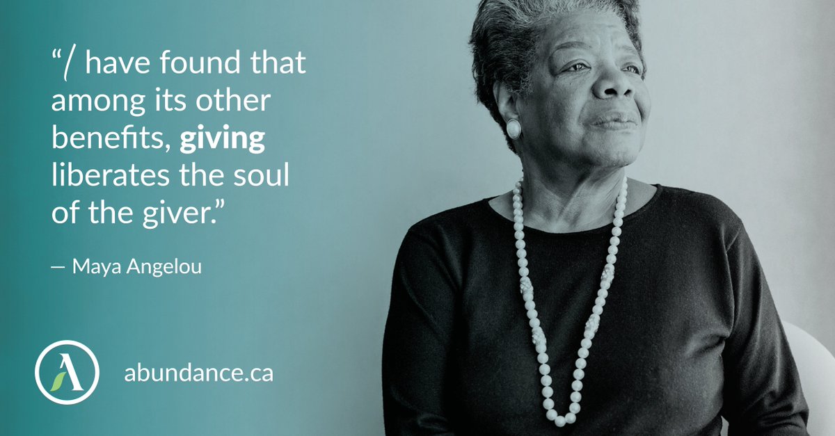 Abundance Canada (@abundancecan) on Twitter photo #MotivationMonday
#GenerosityChangesEverything #MotivationMonday
#GenerosityChangesEverything