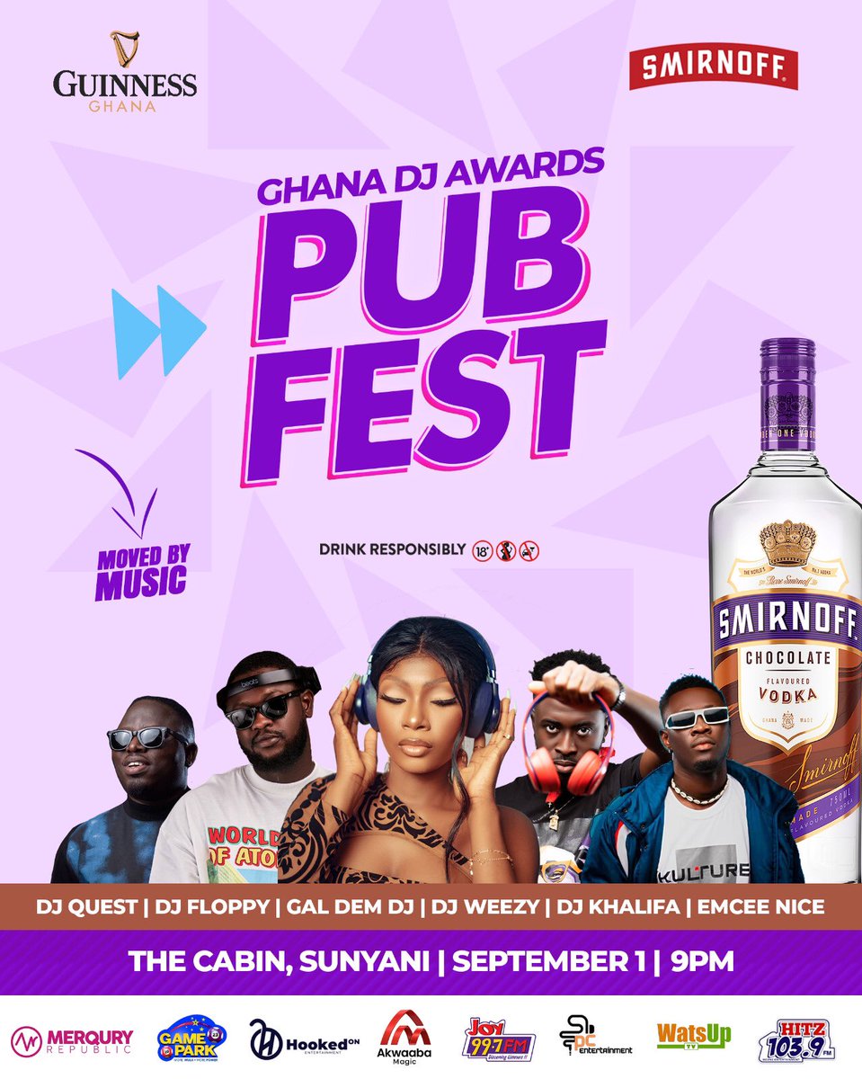 Abhi__Nash's tweet photo. #GuinnessGhanaDJAwards23 #SmirnoffDJAwards #PUBFEST #MovedByMusic https://t.co/gTY2tLRcVa