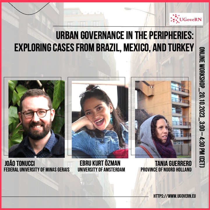 🌆 Excited for the upcoming #UGoveRN seminar on #UrbanGovernance in peripheries! 🏙️