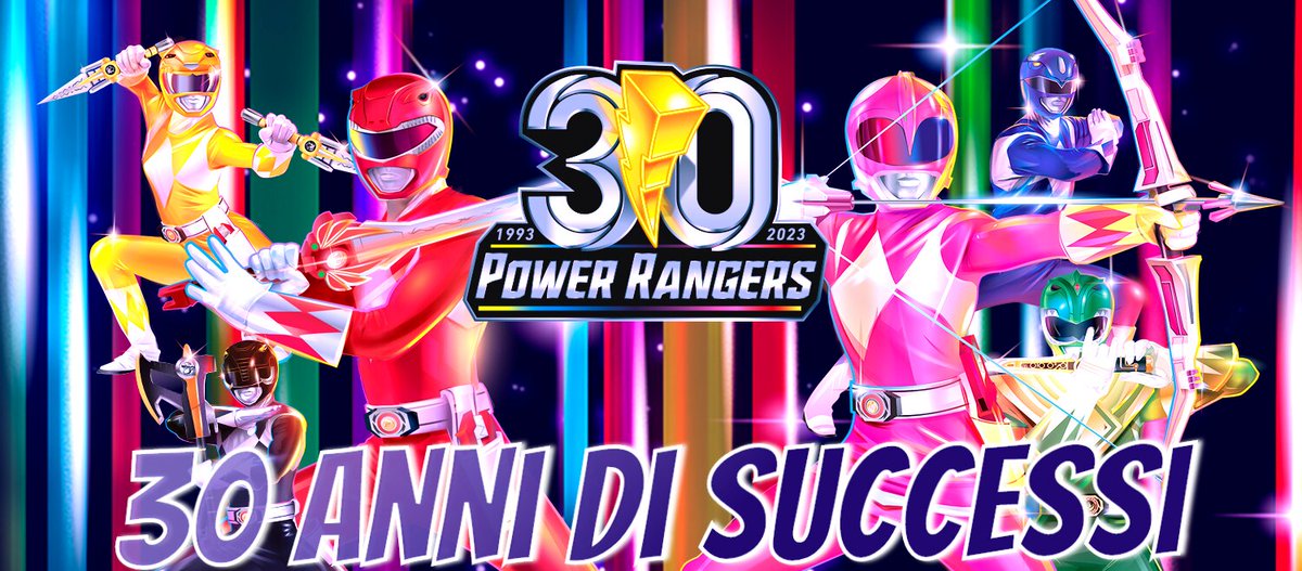 1993-2023: i POWER⚡RANGERS compiono 30 anni! 💥 Ripercorriamone storie e successi, a questo link ⤵️
mikimoz.blogspot.com/2023/08/icone-…!
💪🏻
#PowerRangers30 #PowerRangers #PowerRangersDay #30thANNIVERSARY #serietv #tv #tvseries