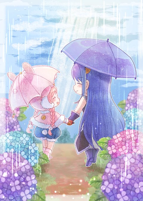 「獣娘 雨」のTwitter画像/イラスト(新着)｜3ページ目