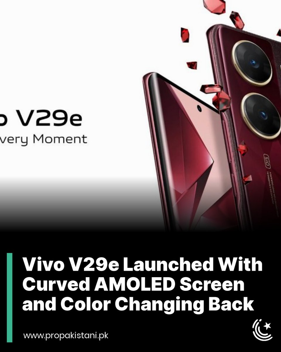 ProPakistaniPK's tweet image. One of the best implementations of a red color option. 

Read More: propakistani.pk/2023/08/28/viv…

#Vivo #V29e #ColorChange