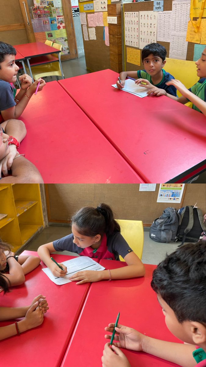 KhadijaHusainF's tweet photo. Responsibility was absrbd by d Ss thru a series f activities.Dey wer read aloud a story, wherein ‘what if’ q’s’ imp ws conveyd.Dey wer givn dif situatns 2go thru n reflct,dey went  thru various prmpts 2 compare n contrast.Dey indeed responded ‘Responsibly’ @iborganization @ibpyp https://t.co/FO9xA4mnrZ