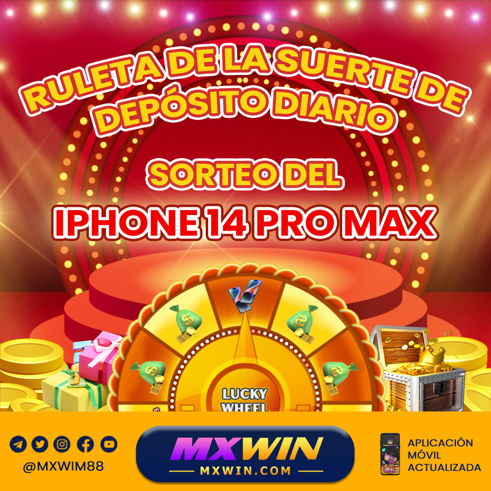 MXWIN88's tweet photo. ¡Deposita diariamente, gira la ruleta y gana un iPHONE 14 PRO MAX  experiencia móvil con este increíble premio. ¡No te pierdas esta oportunidad, únete ahora! 🎉💫
https://t.co/bNkUCFpG21 https://t.co/DMDvKvPD54