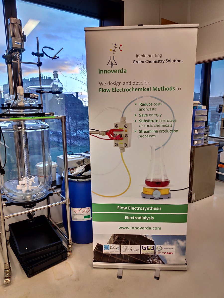 Innoverda continues to offer its expertise and equipment to help you take part in the new chemistry. 
#electrosynthesis #greenchemistry