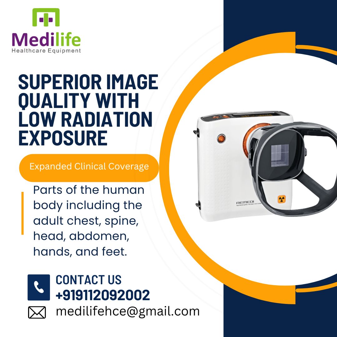 Medilifemktg's tweet image. Superior Image Quality with Low Radiation Exposure
Parts of the human body including the adult chest, spine, head, abdomen, hands, and feet.
For more details please call on +9112092002
#portablexraymachine #DigitalHandheldXRayCamera #DigitalXRayMachine #HandheldXRayCamera