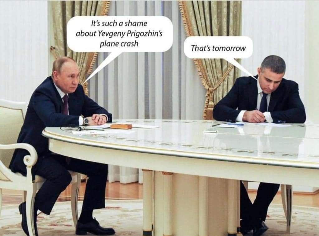 Kremlin time-management meeting underway 🤪