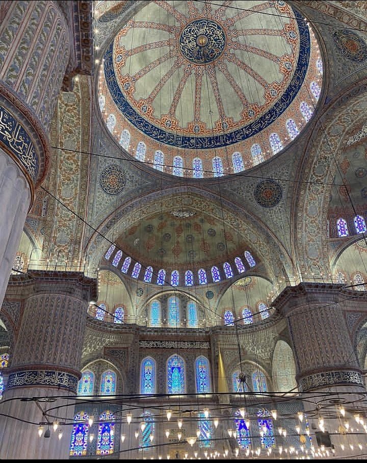 📍 The Blue Mosque in Istanbul, Türkiye 🇹🇷