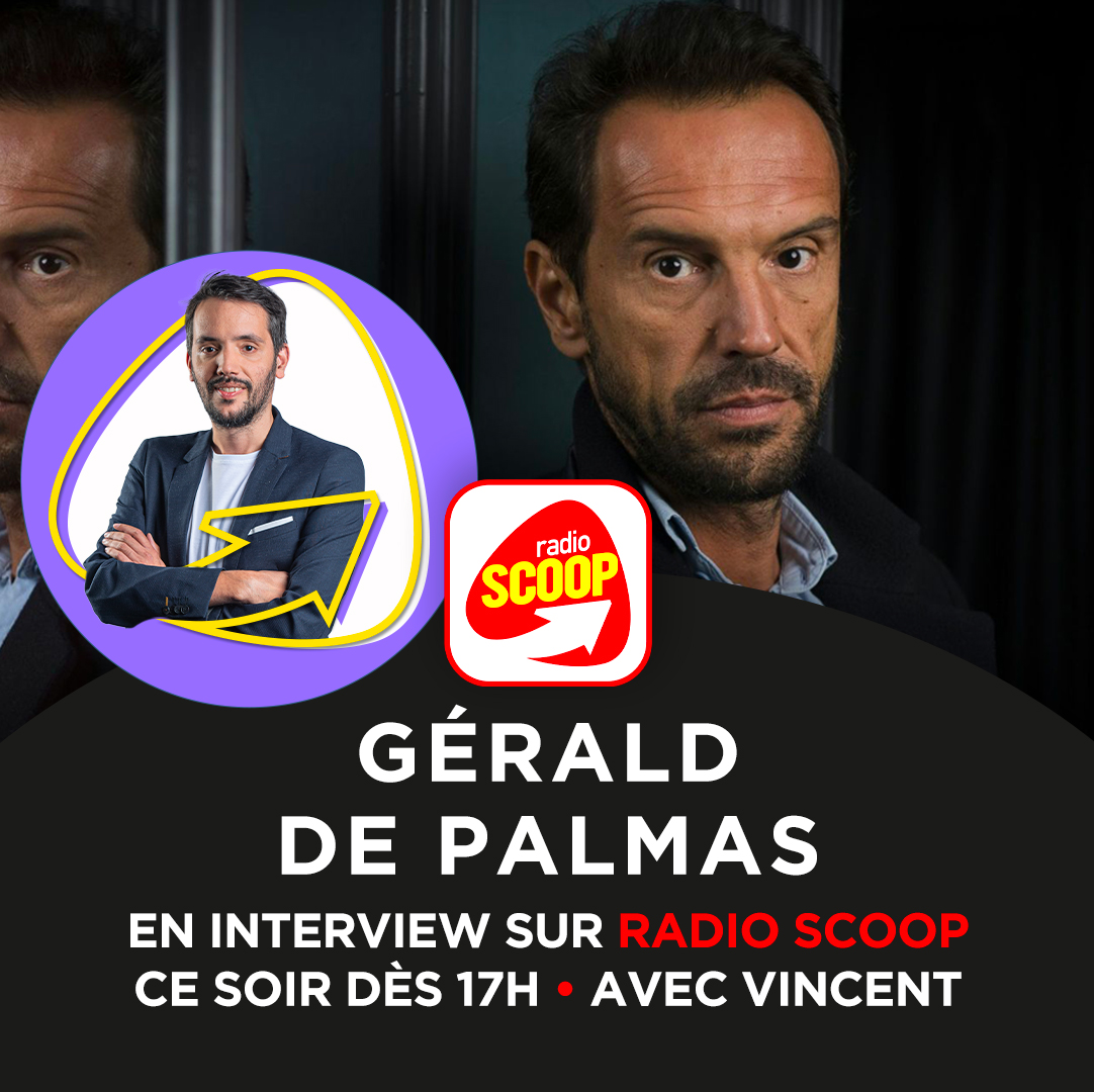 RadioSCOOPOff's tweet photo. ⭐ INVITÉ DU JOUR ⭐
Pour bien démarrer la rentrée, ne manquez pas l'interview de Gérald De Palmas avec @Vinsonair dès 17h sur Radio SCOOP ! ⏰ Il parlera de sa longue absence, son nouveau single "Personne", son prochain album... 🎤
#RadioSCOOP #geralddepalmas #interview https://t.co/p7R5WJgjDg