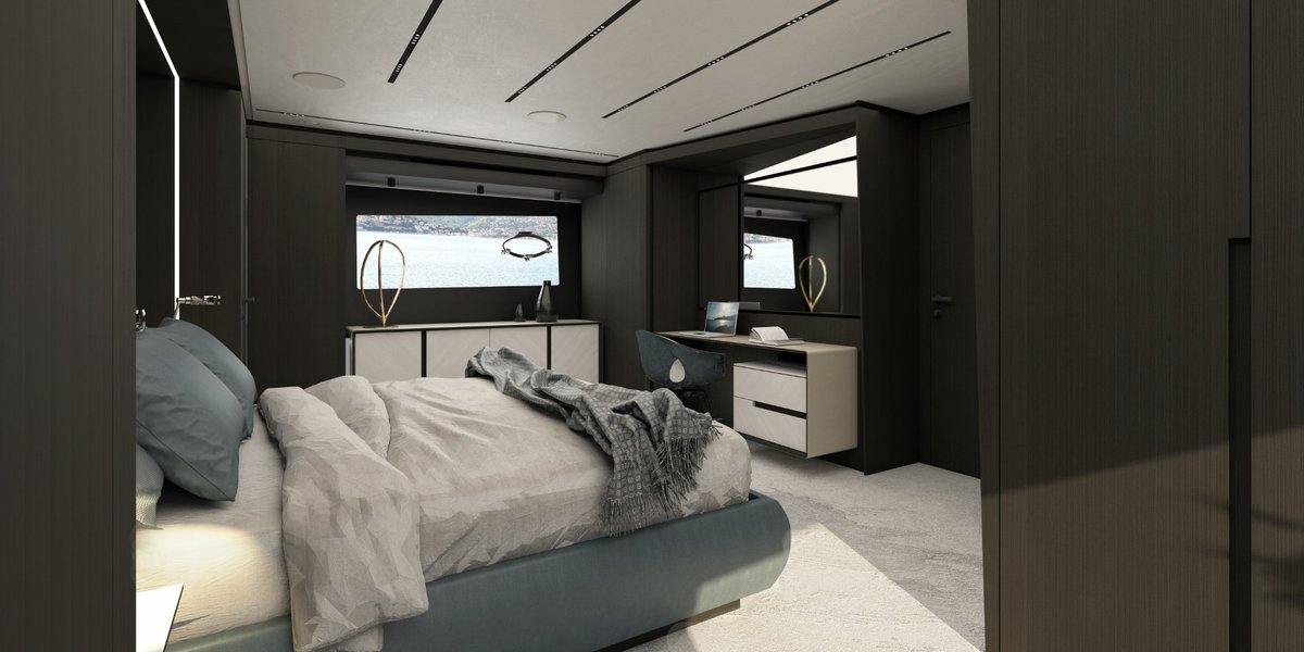 Pushing the boundaries of comfort.
The cabin is bathed in natural light, in the embrace of some glorious views.
Pershing GTX116. The seascape revolution.

#TheDominantSpecies
#RevolutionaryLuxury
#TheSeascapeRevolution
#GTXseries
#Unprecedented  
ow.ly/kQWw50PESOG