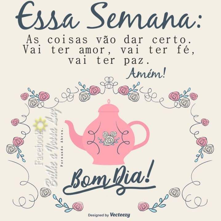 sobremensagem's tweet photo. Bom dia !!!

Boa semana à todos ❤️

#segundoou #comfrio #preguiça #bomdia #maisumasemana #maisumdia #força #coragem #determinação #comamor #comfé #paz 
#avidasobremensagens https://t.co/tkX8gDKTii