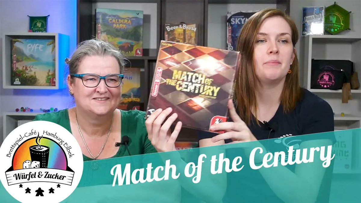 Eine weitere Neuheit aus dem Hause @deepprintgames <a href="/pegasusspiele/">Pegasus Spiele</a> ist das 2-Personen Kennerspiel "Match of the Century". Mit Hilfe eines cleveren Kartenmechanismus spielen wir die legendäre Schachpartie "Fischer gegen Spasski" nach. 
youtu.be/-mjBOXTWqO8