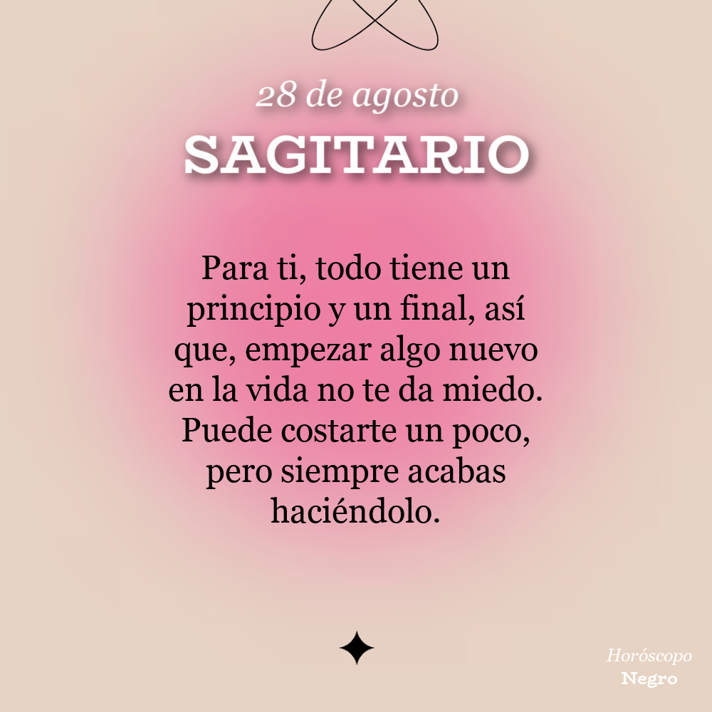 ✨♐✨ #sagitario #horoscoponegro