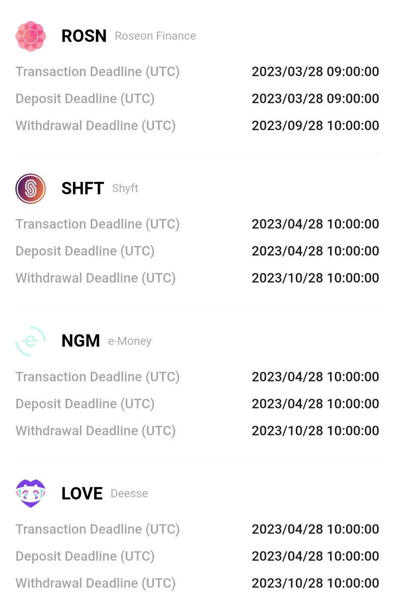 tigermk_nft's tweet photo. #KUCOIN is going crazy y'all. A lot of coins will be delisted.
$shx $pkf $basic $xhv $pias $cusd $mem $dappt $indi $grin $gom2 #Gom2 $edg $rosn $shft $ngm $love $bnx $drgn $kyl $wxt $axpr $kara $zkt $celt $axc $lon $adb $mvp $fcd $match
Many more beginning in 2024 ๐ณ๐ณ https://t.co/jTDyCELNUE