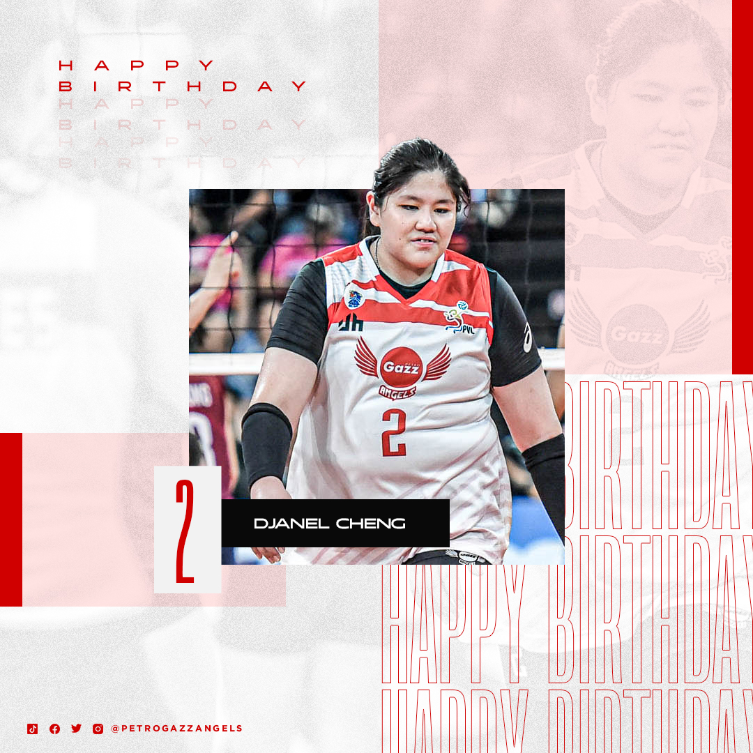 HAPPY BIRTHDAY, DJANEL CHENG!

Wishing a phenomenal birthday to the setter who knows how to 'set' the bar high for a fantastic year ahead! May your special day be filled with perfectly timed moments like your impeccable sets.

#GazzedUp #Refueled2023