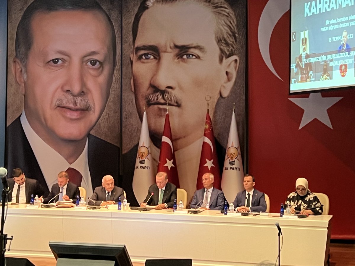 201. MKYK Toplantımızı Cumhurbaşkanımız ve Genel Başkanımız Sn. Recep Tayyip Erdoğan’ın başkanlığında gerçekleştiriyoruz.