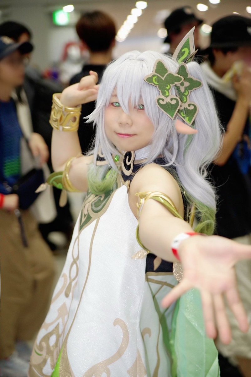JosrTix's tweet photo. 【2023.8.12 コミックマーケット102 1日目】
原神
ナヒーダ/奏さん @mashiro_laurant
とっても素敵なナヒーダちゃんにお会いできました!!
撮影させていただきありがとうございました!
(レタッチもありがとうございます!)
#C102コスプレ #C102 #C102_cos #コミケ #コスプレ #JOSRcos https://t.co/gz7qQP7RR7