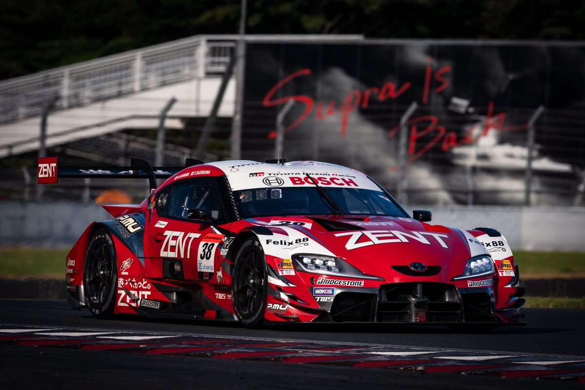 TGRgram SUPER GT #38 ZENT CERUMO GR Supra #YujiTachikawa
