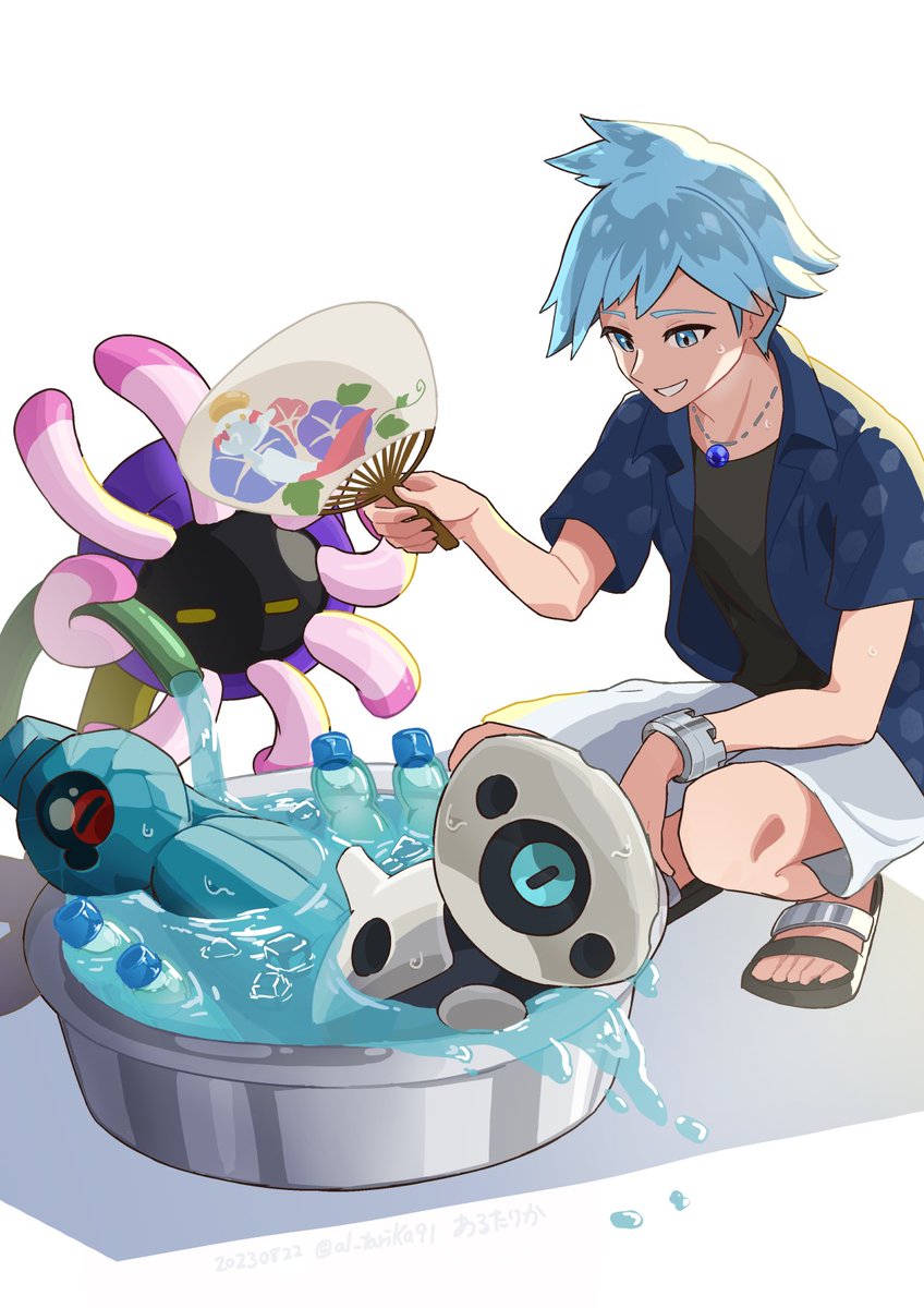 al_taruTo91's tweet photo. ダイゴ＆リリーラ、ダンバル、ココドラ
納涼💧

#ポケモン　#イラスト https://t.co/kCdcITQ6YU