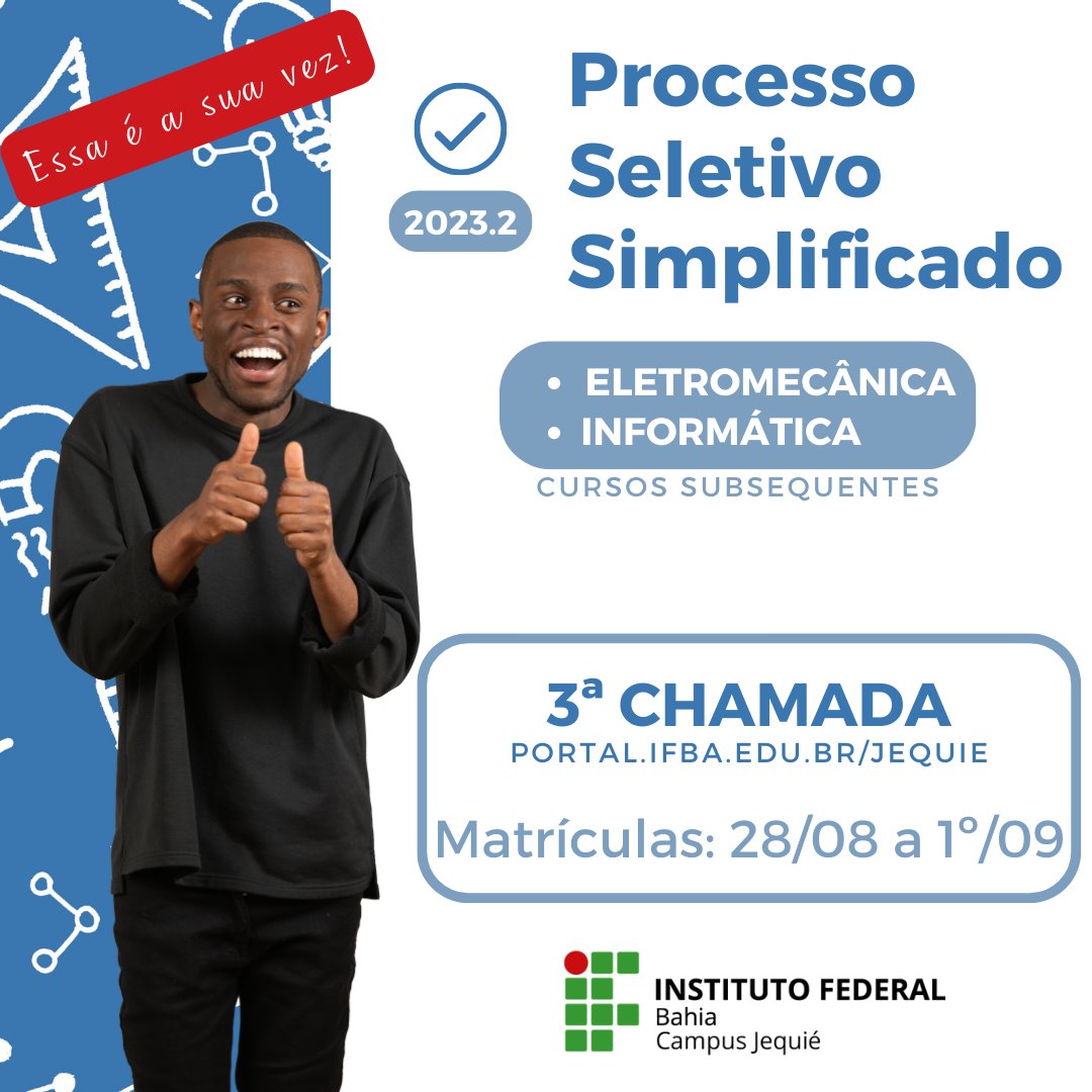 IFBA: VIII Semana de Educação, Ciência e Tecnologia - Jequié Notícias - O  Portal Mais Quente da Cidade