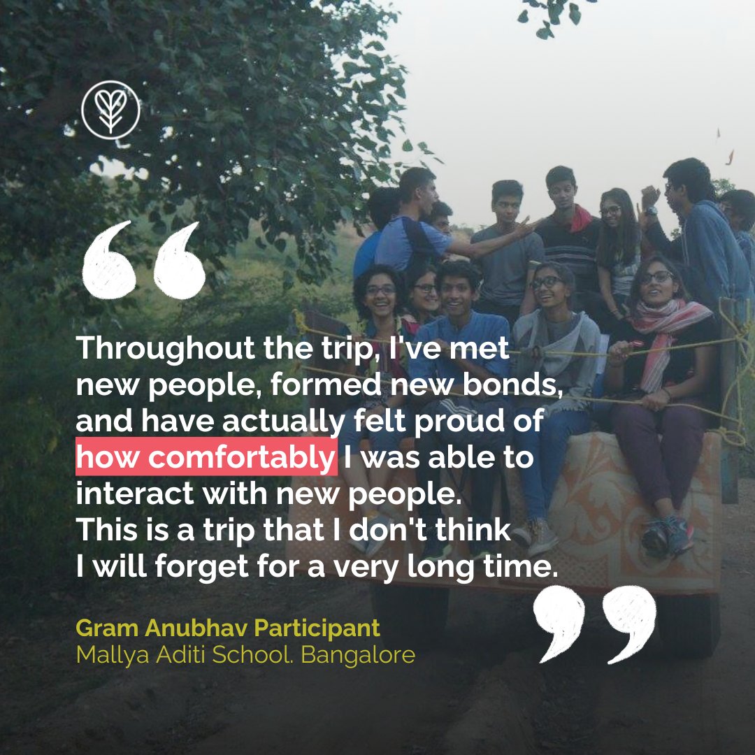 swechhaindia's tweet image. 🌟 Discover rural India with our unique 4-5 day Gram Anubhav journeys! 📚 High school students explore, reflect, and act, bridging classroom learning with real-life experiences. 🏞️ Connect with us to learn more: ashim@swechha.in 📥 #GramAnubhav #RuralIndia #SchoolPrograms