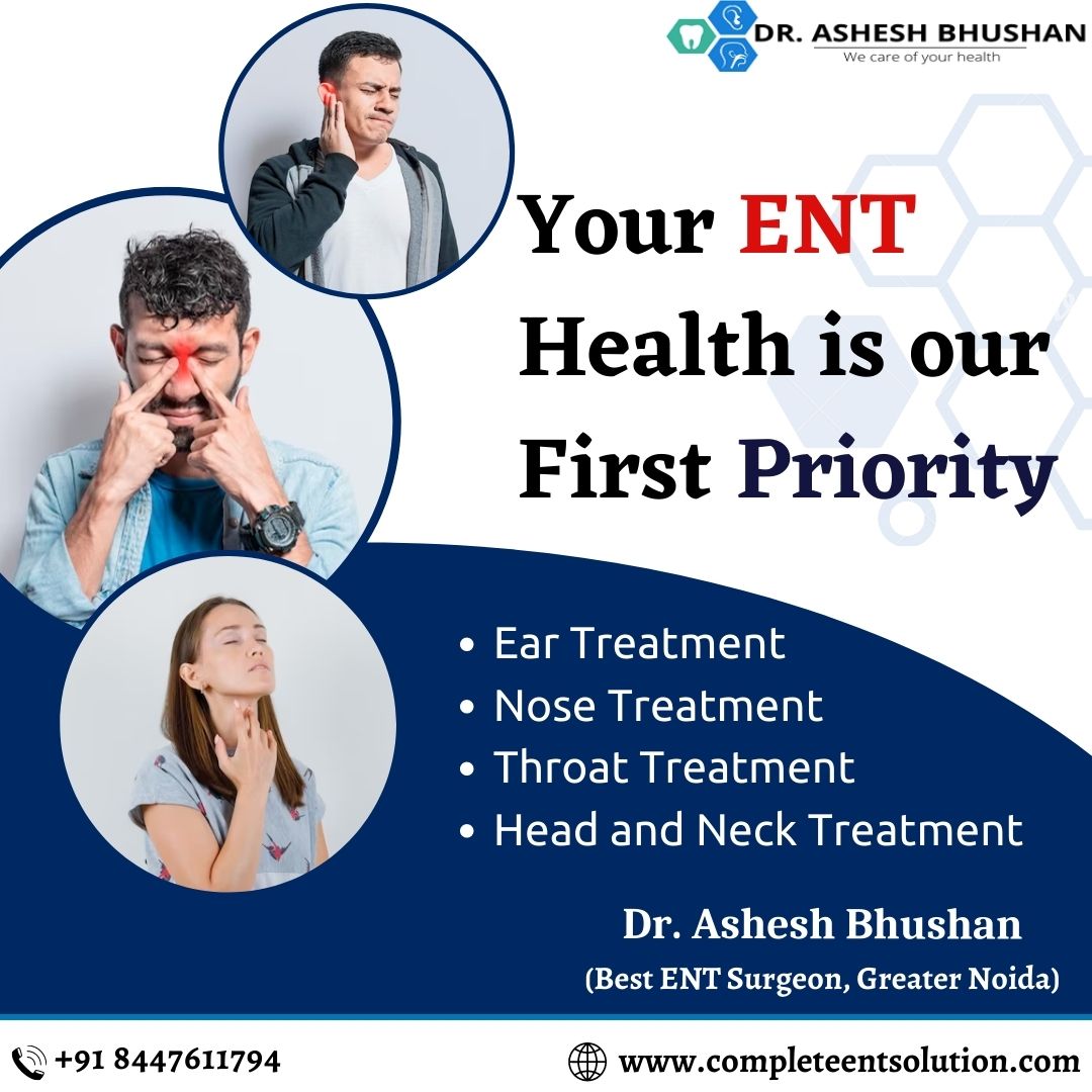drasheshent's tweet photo. Your ENT Health is our First Priority
-
✅ Ear Treatment
✅ Nose Treatment
✅ Throat Treatment
✅ Head and Neck Treatment
***
Consult Dr. Ashesh Bhushan (ENT Specialist in Greater Noida)
***
#Drasheshbhushan #ENT #helathytips #sorethroat #flu #cough #health #cold #immunesystem https://t.co/m8yX7PpS2F
